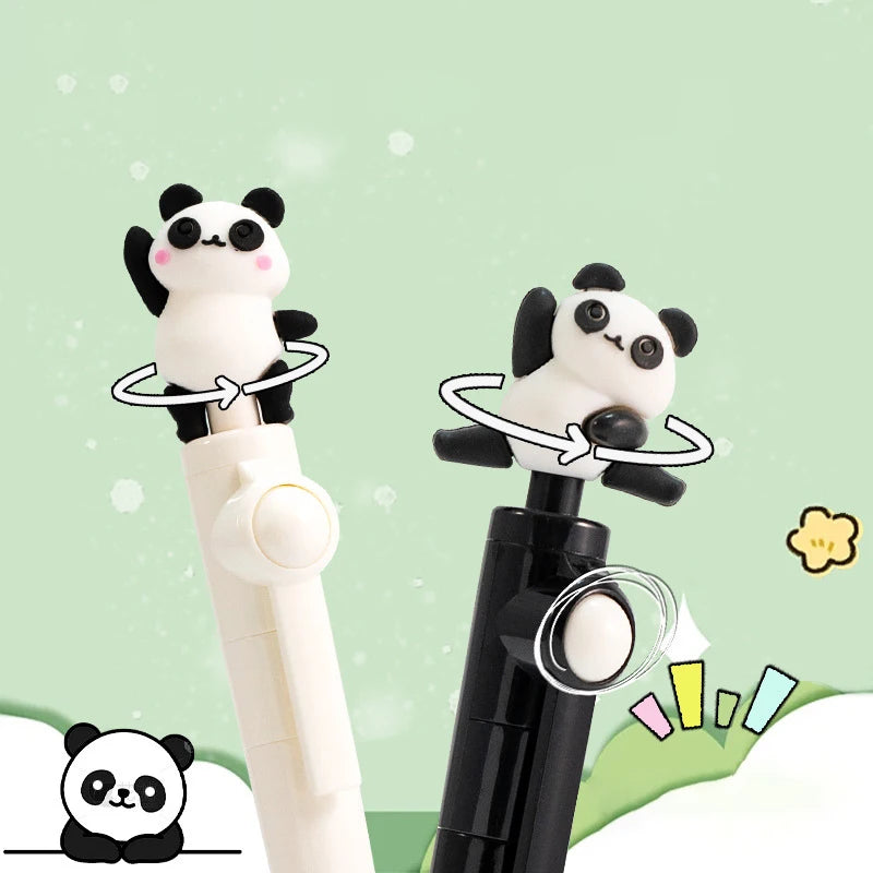 Rotatable Gel Pens Panda